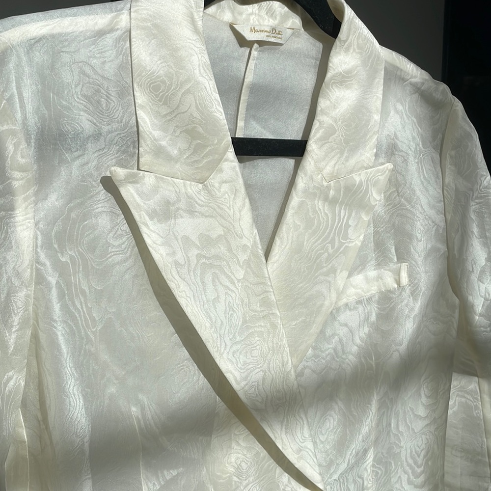 Brand new limited edition Massimo Dutti shear oversized blazer!